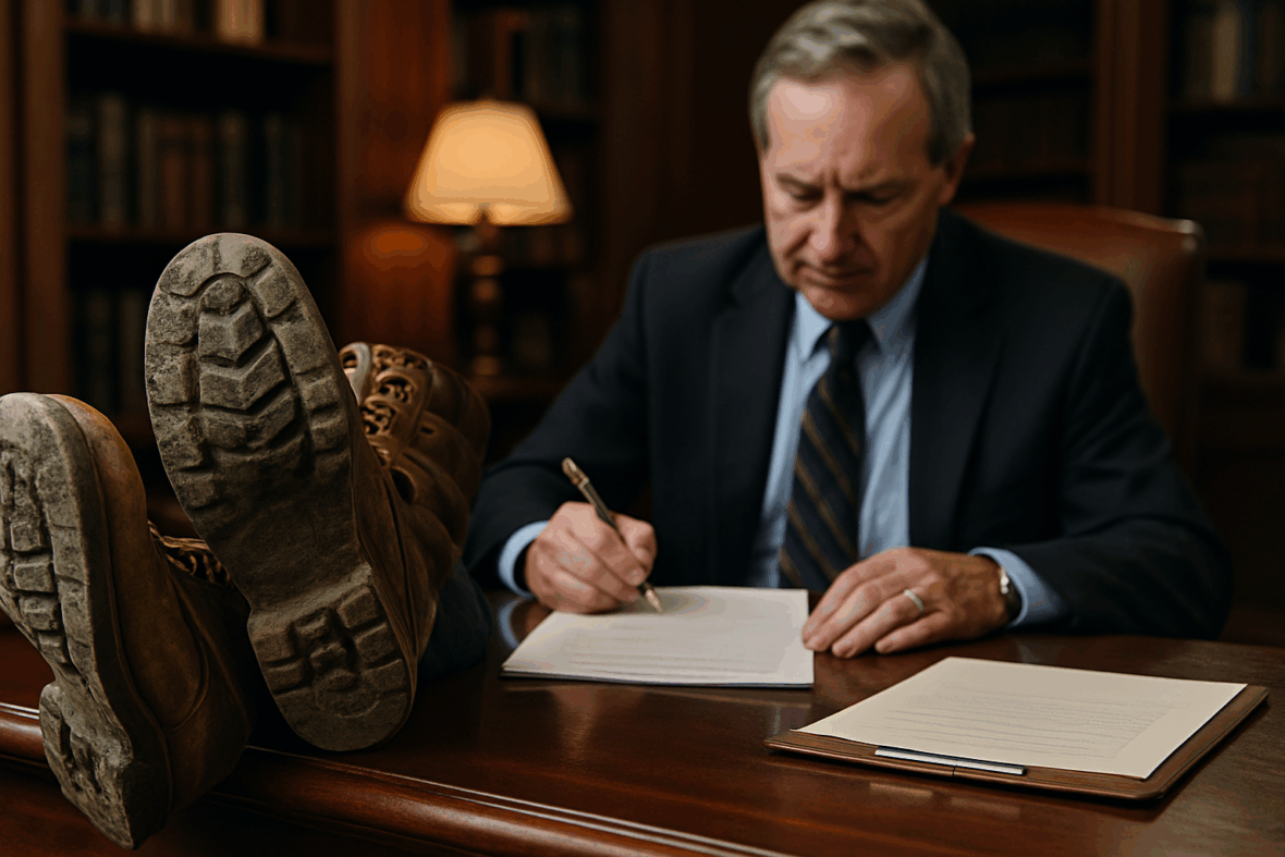 Boots, Bricks, and Bureaucrats