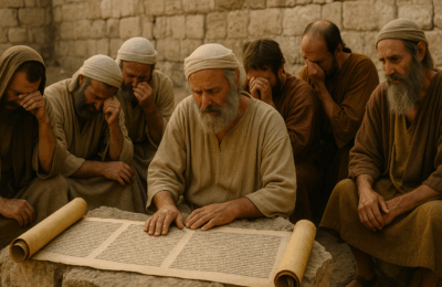 Godly sorrow turns to joy when grace is embraced—Nehemiah’s people wept over sin, then rejoiced in mercy.