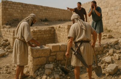 Nehemiah 3 reminds us that God records names, not just numbers—every act of obedience matters.