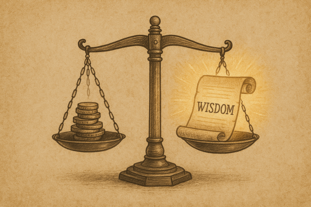 Discover "The Best Business Plan Begins with Wisdom" from Proverbs Proverbs 3. A devotional reflection on Proverbs 3:13–14.