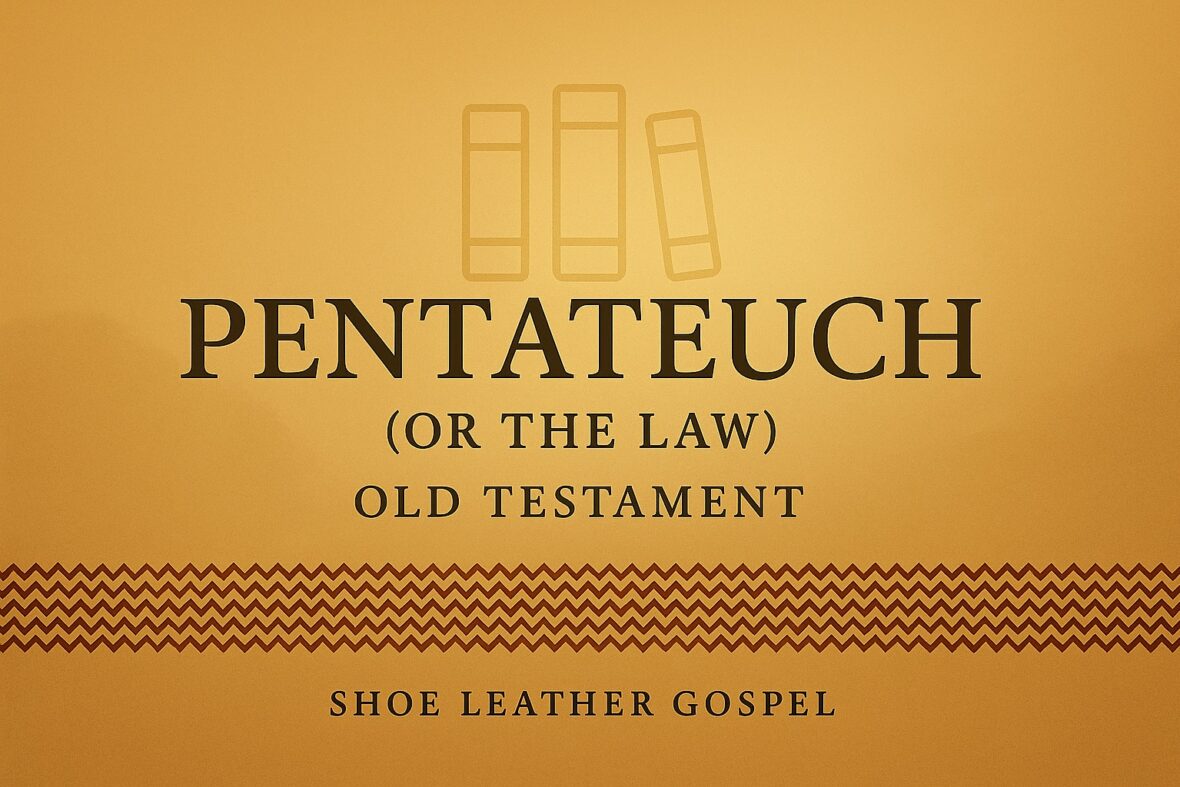 Understand the Pentateuch—the first five books of Scripture—as God’s revealed law and covenant. Deep-rooted theology, daily life application.